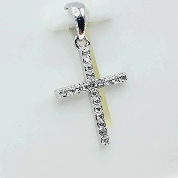 "#925 Sterling Silver Cubic Zircon Pendant for Women/Girls, US925P1060 - Picture 5 of 6